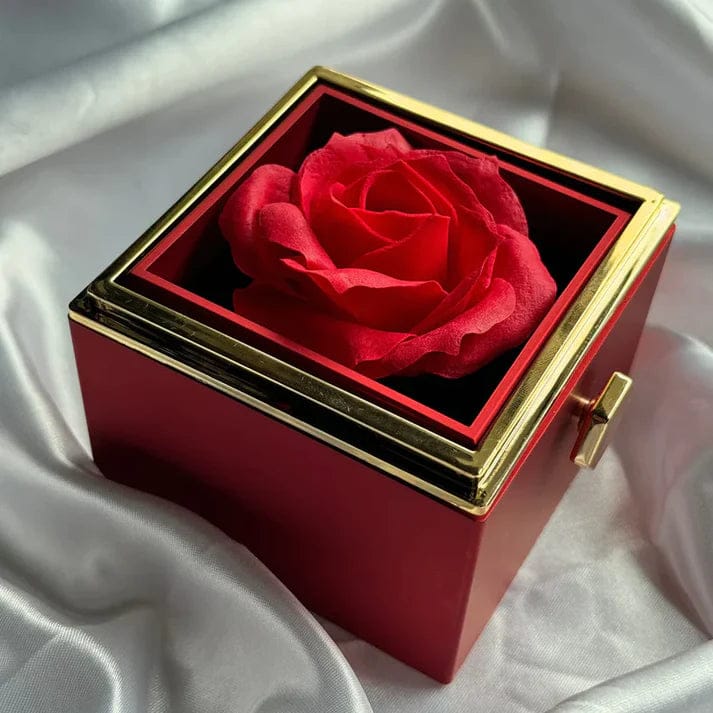 Original Preserved Rose Box & Premium Necklace